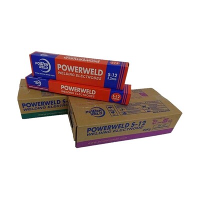 POWERWELD MILD STEEL WELDING ELECTRODE E6013 (S-12)
